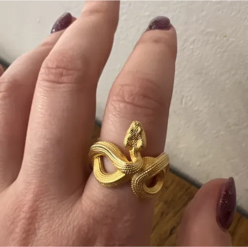 Snake Ring showcace 38 from Customers