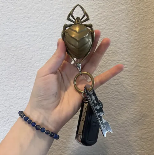 Spider Retractable Keychain showcace 2 from Customers