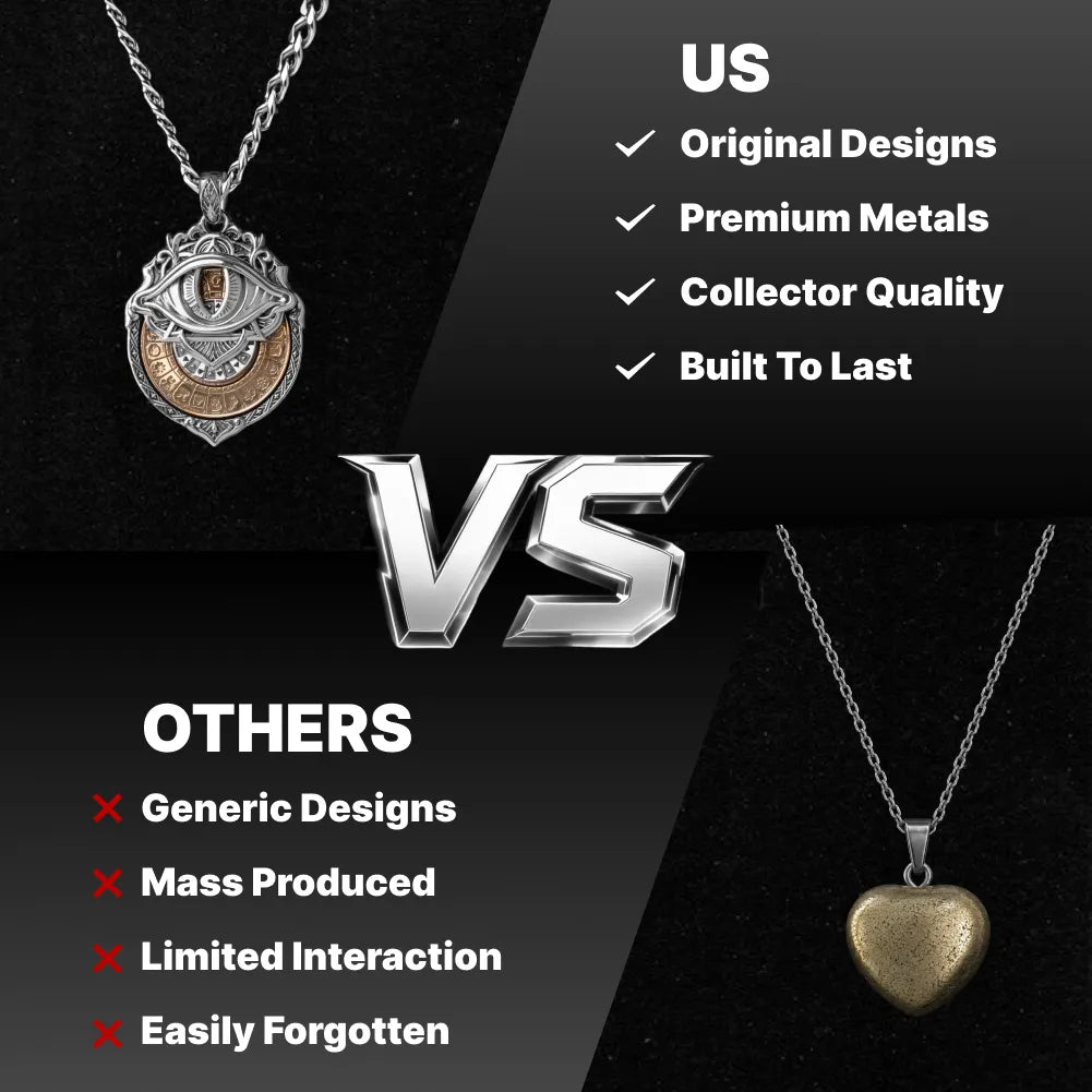 Tarot Vision Pendant craftsmanship comparison