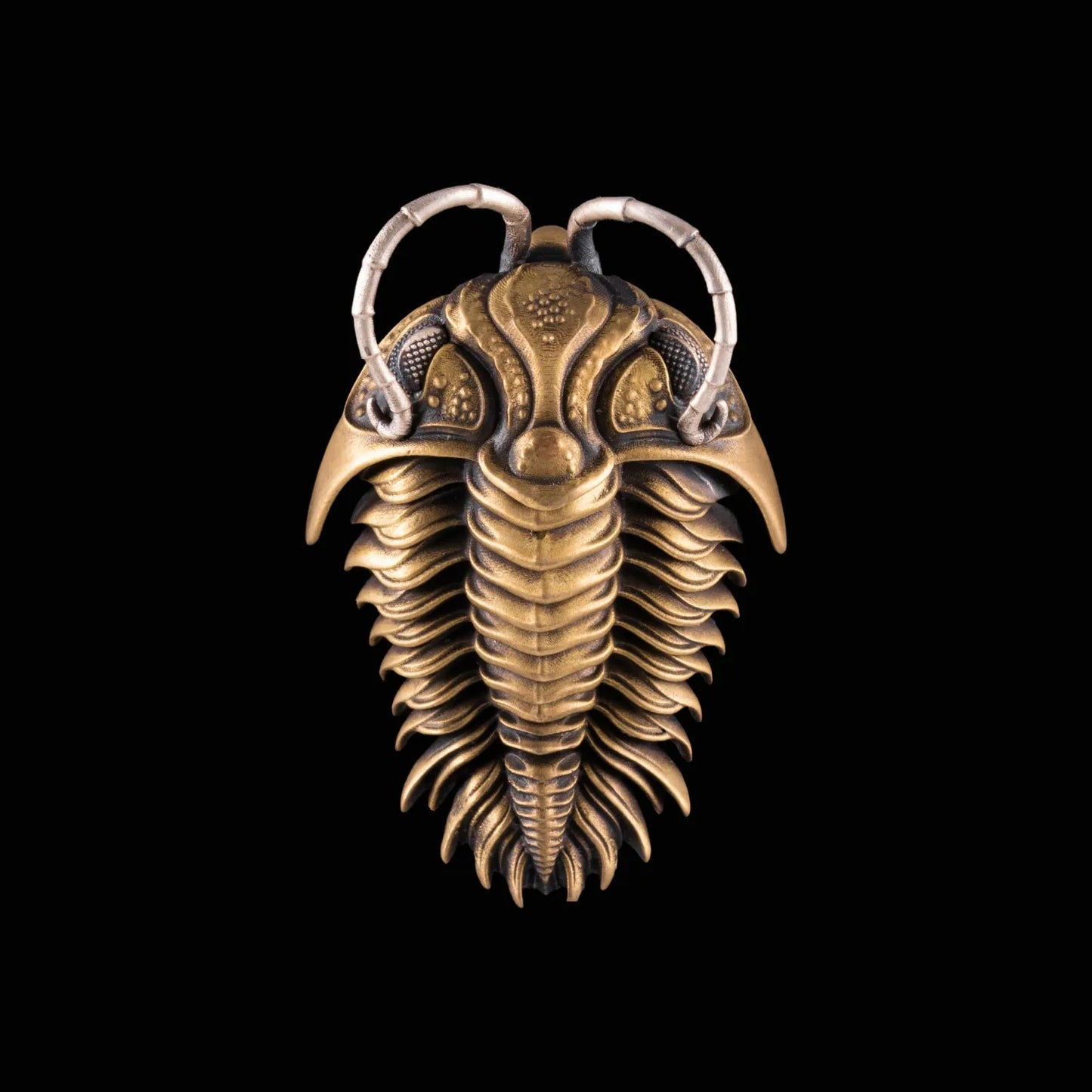 Trilobite Kinetic Pendant - Brass variant