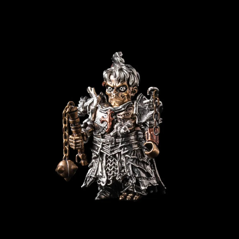 Undead Crusader with Risen Corpse head and Morning Star