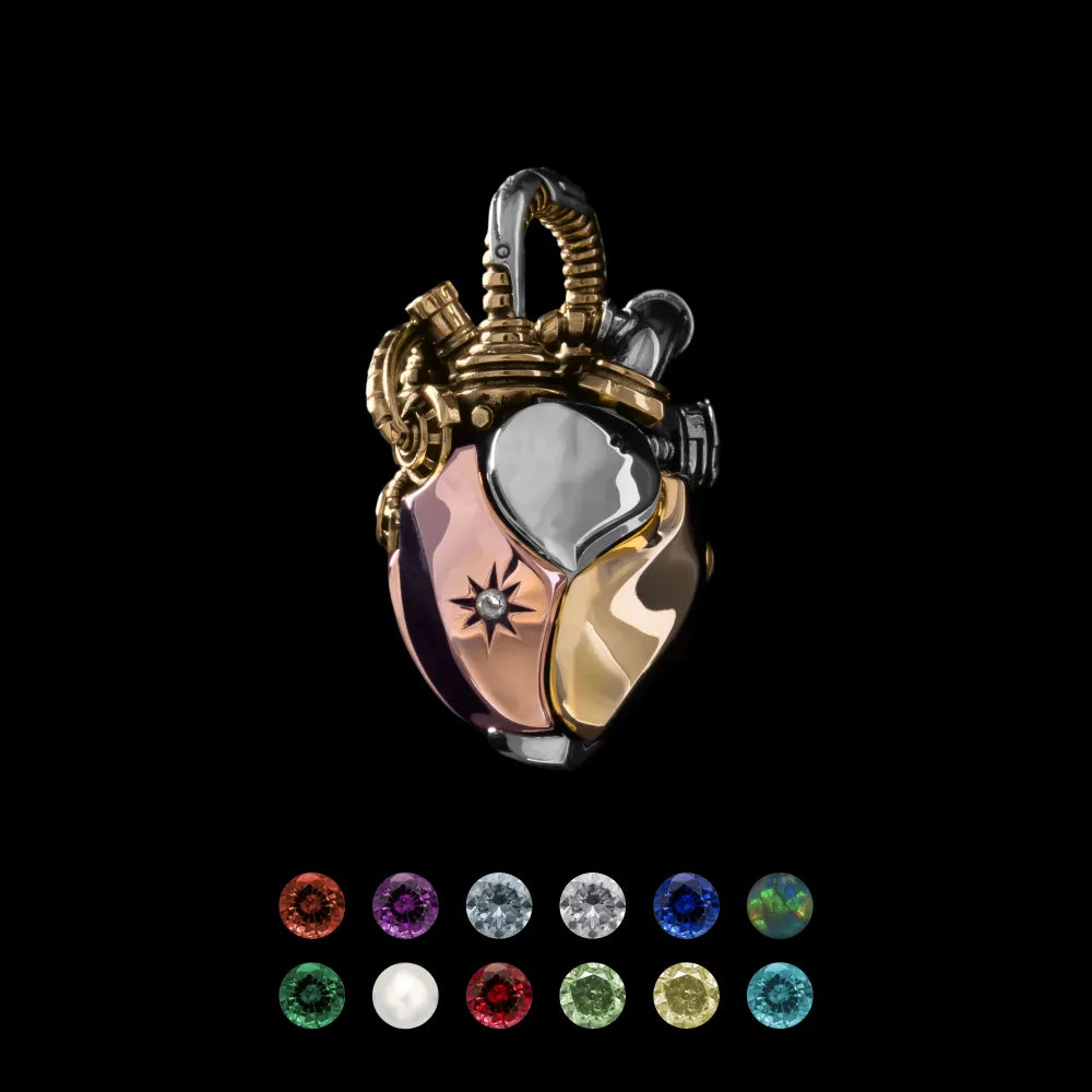 Mechanical Heart Pendant – Soul Core Edition