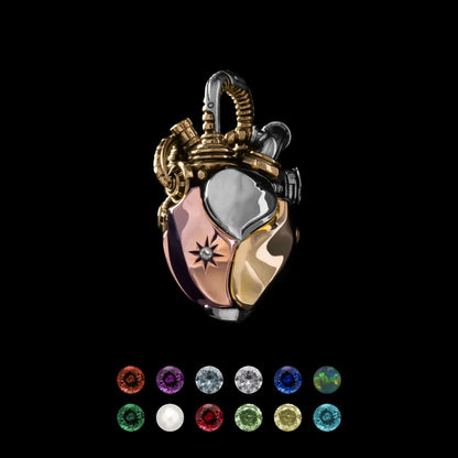 Mechanical Heart Pendant – Soul Core Edition