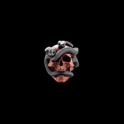 Skull & Snake Bead