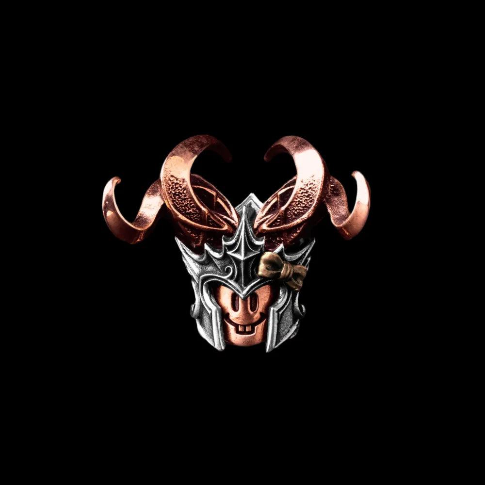 Grin Demon Head