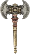 Double-Edged Axe add-on weapon