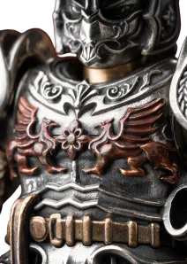 Engraved armor detail