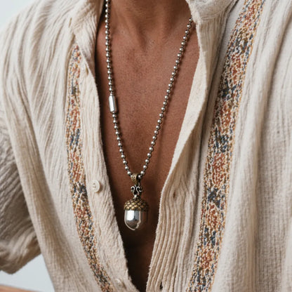Acorn Capsule Pendant - image 01
