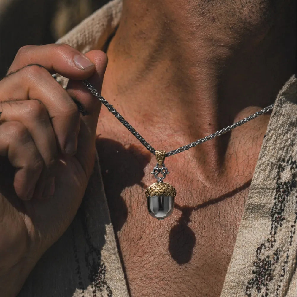Acorn Capsule Pendant - image 03