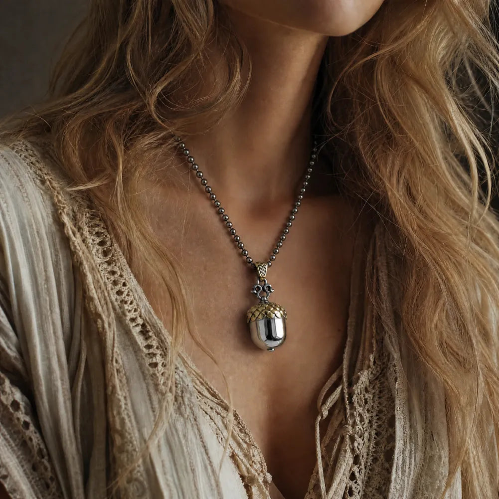 Acorn Capsule Pendant - image 04