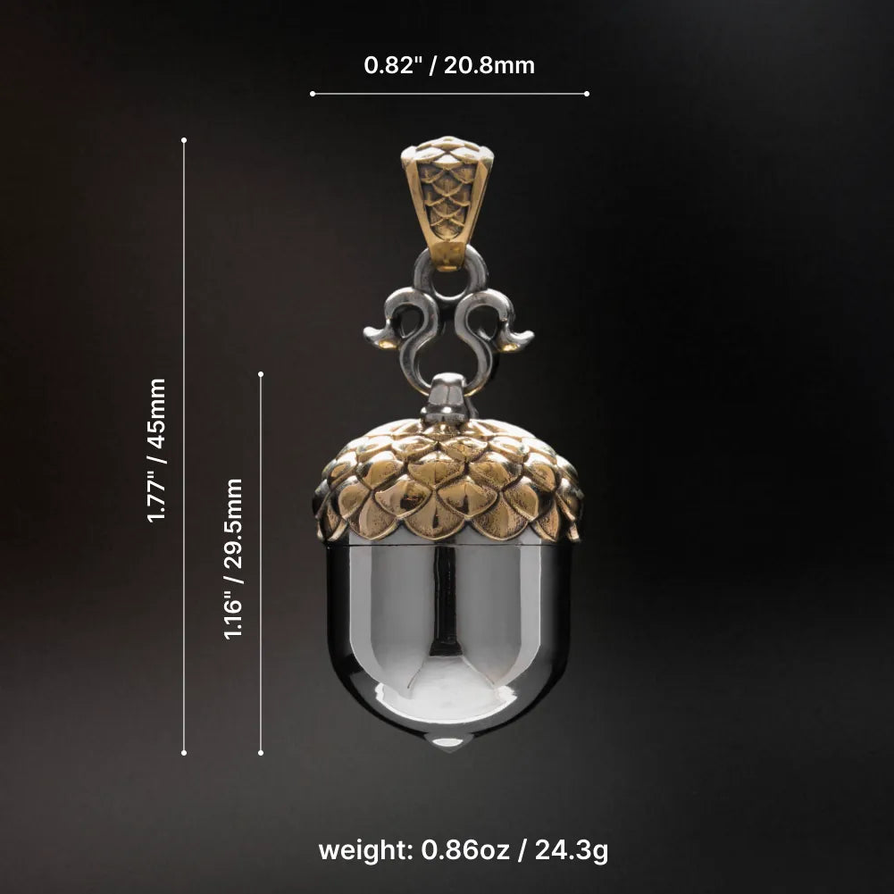 Acorn Capsule Pendant - image 09