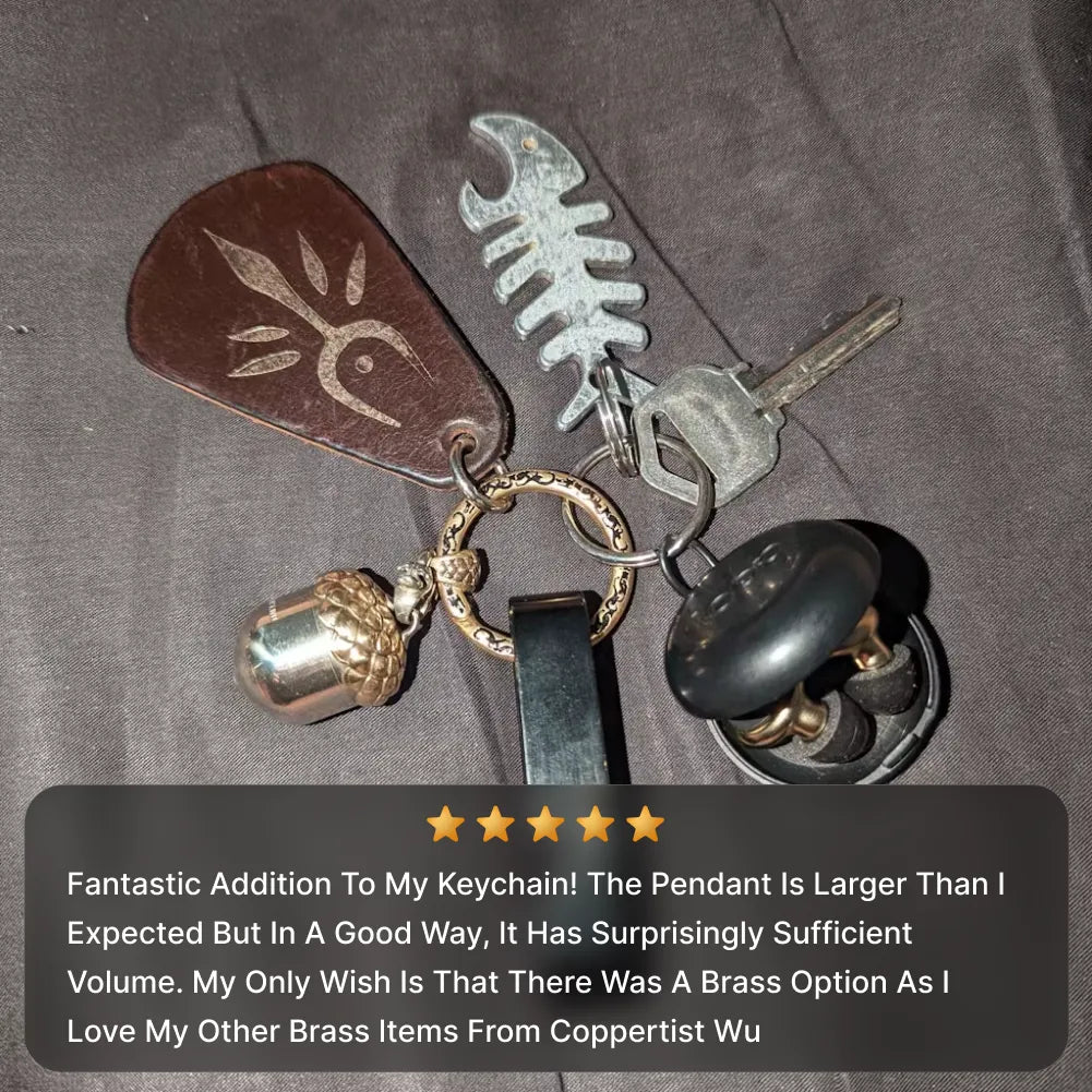Acorn Capsule Pendant - image 14