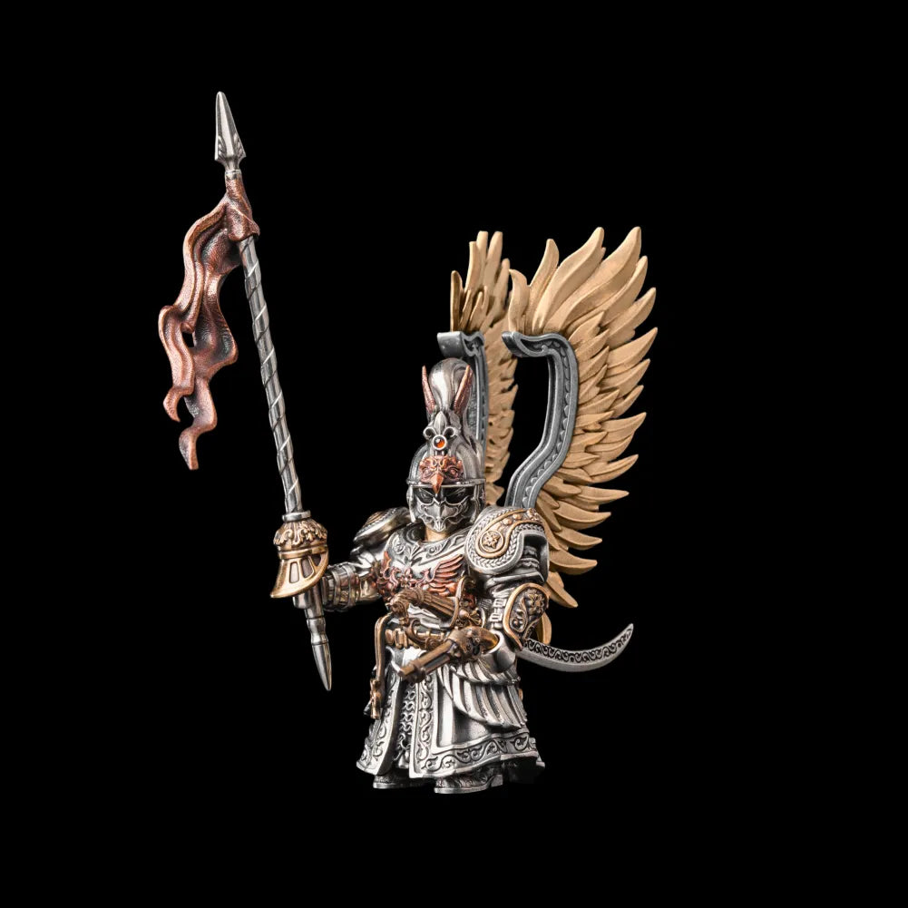 Winged Hussar Complete Edition figure with all accessories in white bronze brass bronze copper