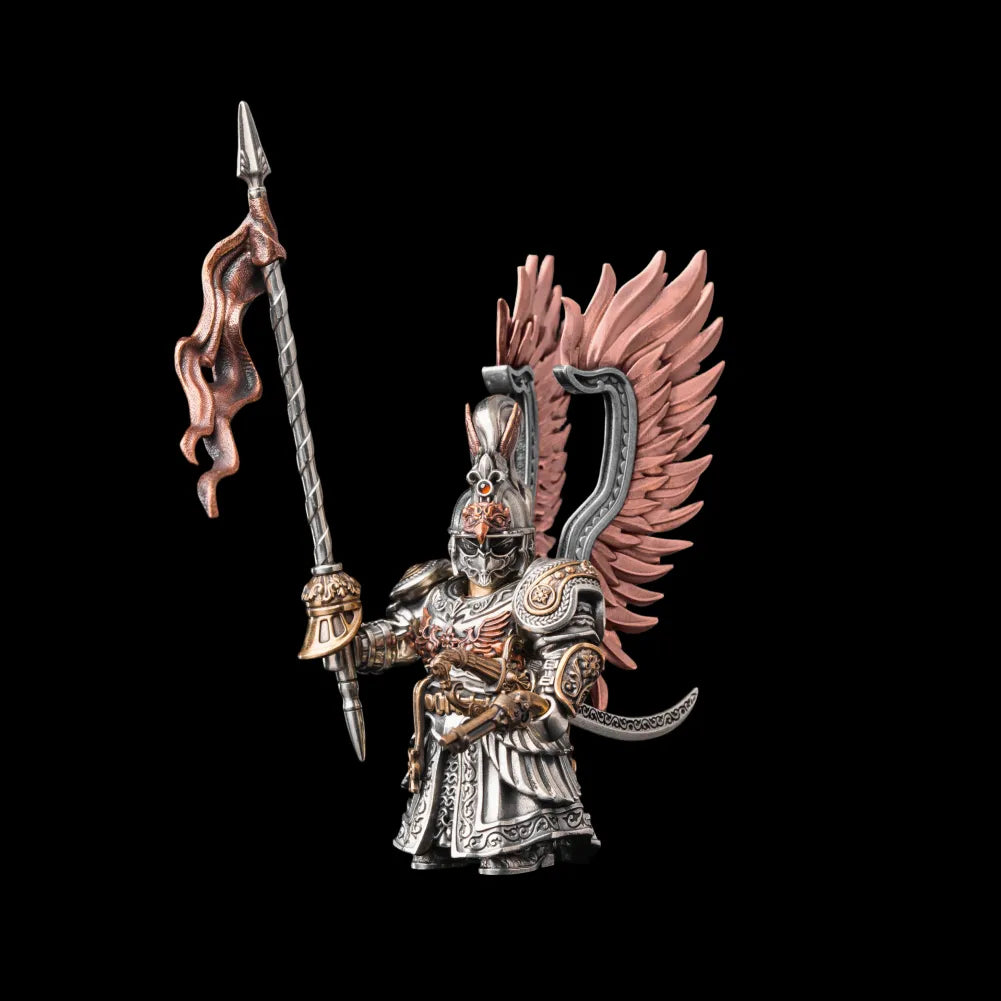 Winged Hussar Complete Edition figure with all accessories in white bronze copper bronze