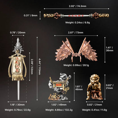 Wukong Monkey King | Wukong accessory dimensions and weight