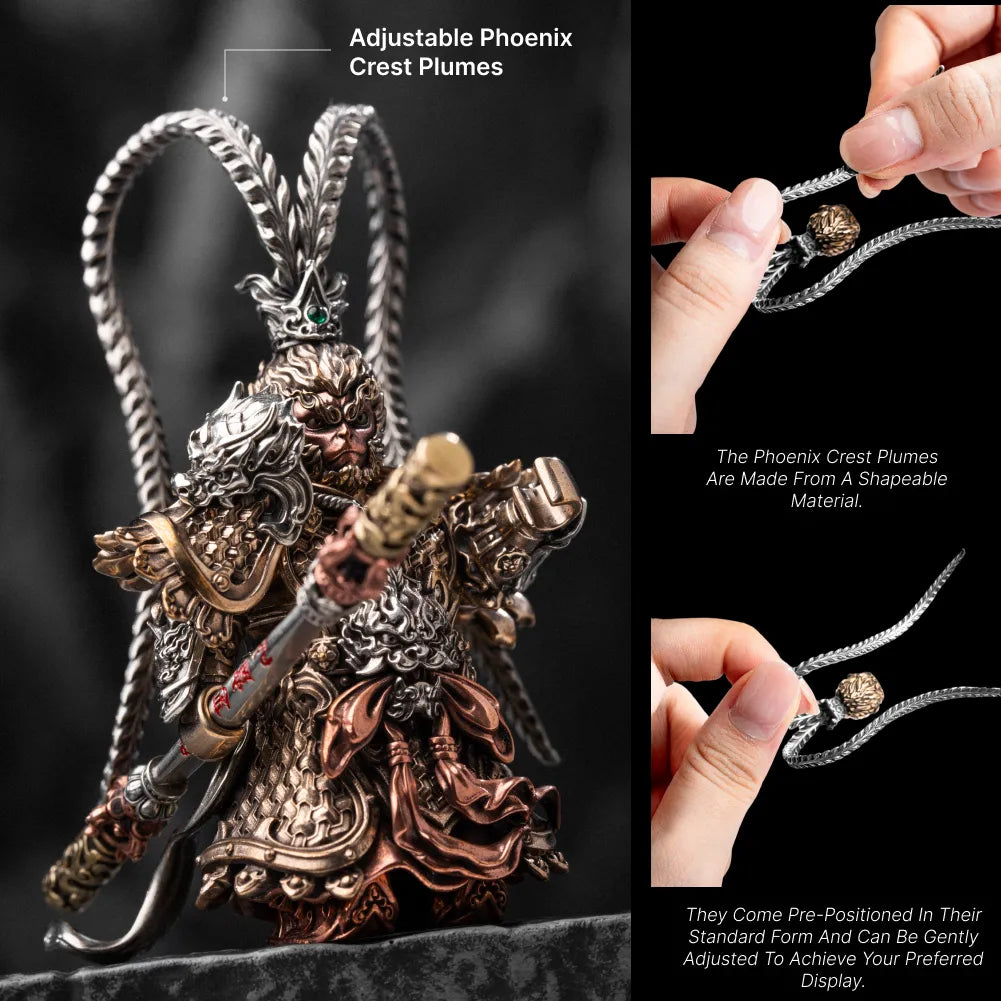 Wukong Monkey King | Wukong Monkey King figurine handheld scale view
