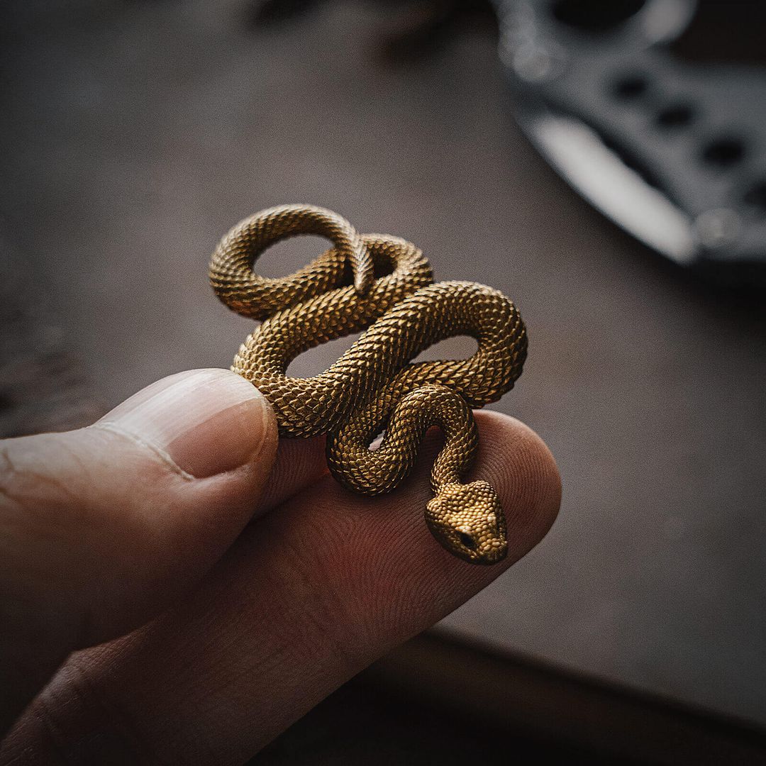 Copper Snake Ring Serpent Ring (Tamra) Naga Dosha Ragi Ring Sarpa Dosha  Nivaran Kaala Sarp Dosh