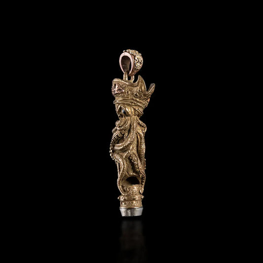 Buy Brass Octopus Whistle Pendant