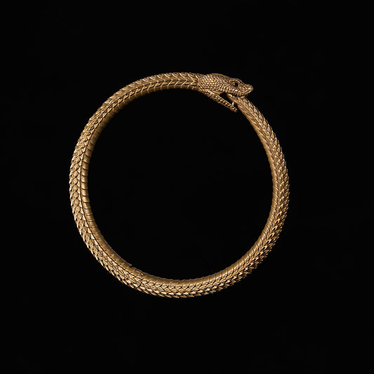 Buy Brass Ouroboros Bracelet#Brass