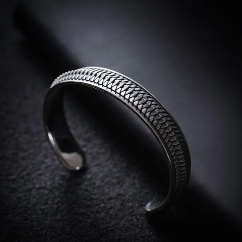 ADF Stainless Steel Silver Cuff Price in India - Buy ADF Stainless Steel  Silver Cuff Online at Best Prices in India | Flipkart.com